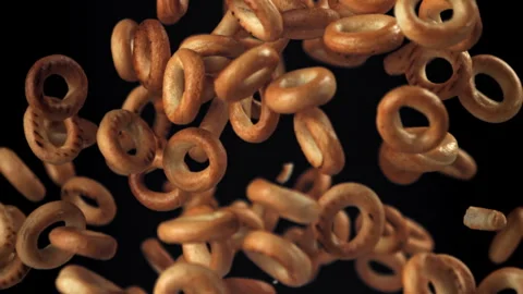 The steering wheel crackers rise and fall on a black background. Filmed on a Stock Footage 322807628