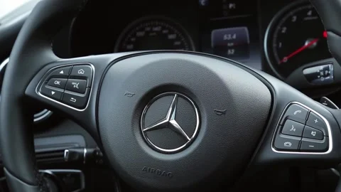 Steering wheel Stock Footage 221924490