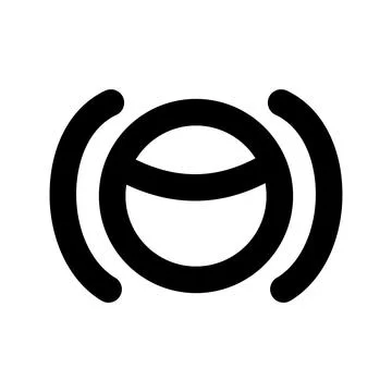 Steering wheel icon design Element. Can be used for Web and App. Stock Illustration