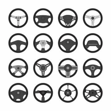 Steering wheel Stock Illustration