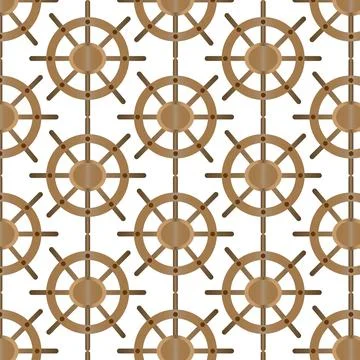 Steering wheel pattern Stock Illustration