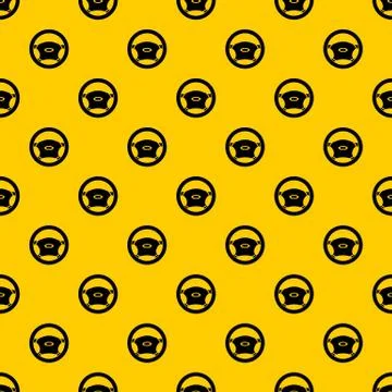 Steering, wheel pattern vector イラスト素材