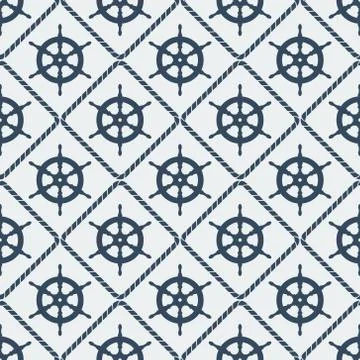 Steering wheel seamless pattern Stock-Illustration