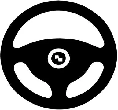 Steering wheel vector , safety,road,shape. Stock Illustration
