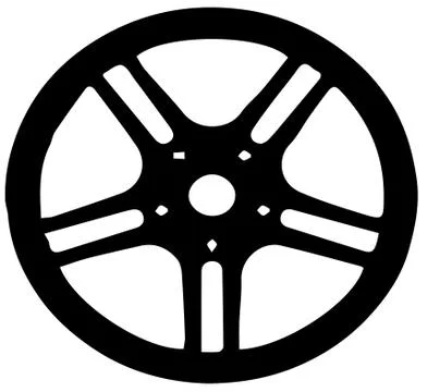 Steering wheel vector , safety,road,shape. Stock Illustration