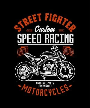 Steet fighter Stock Illustration