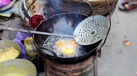 Steet Food In Kolkata Stock Footage 31264483
