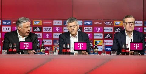  Stefan Mennerich (Direktor Medien und Kommunikation, FC Bayern Muenchen, ... Stock Photos
