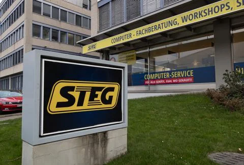 STEG Electronics AG is a computer and electronics retailer 写真素材