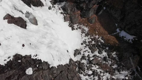 Steget, Frozen Falls Stock Footage 176967566