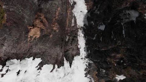 Steget, Frozen Falls Stock Footage 176969247