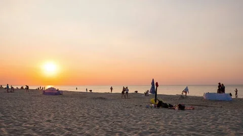 Stegna sunset timelapse Stock-Footage 130718733