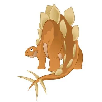 Stegosaur Illustrazione stock