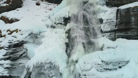 Steinsdalsfossen. Stock Footage 87544627