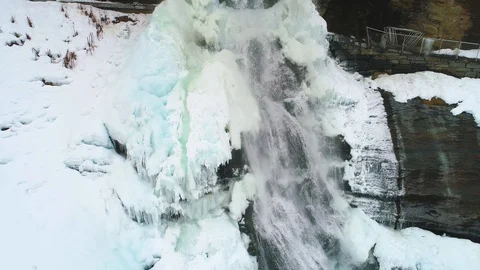 Steinsdalsfossen. Stock Footage 87544778