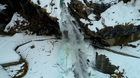 Steinsdalsfossen. Stock Footage 89525149