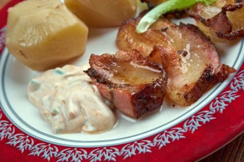 Stekt flask Stock Photos