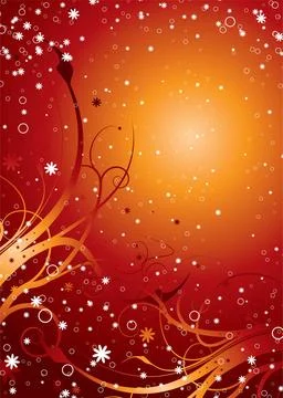 Stella glow Abstract space background with a swirling floral theme Copyrig... Foto stock