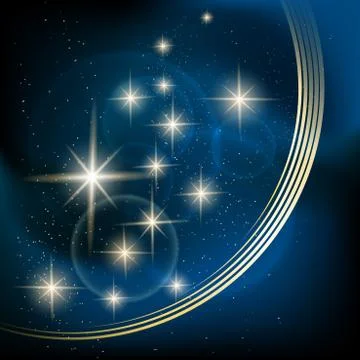 Stellar background Stock Illustration