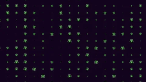 Stellar black and white pattern intricate circular design with centered star Stock Footage 270398369