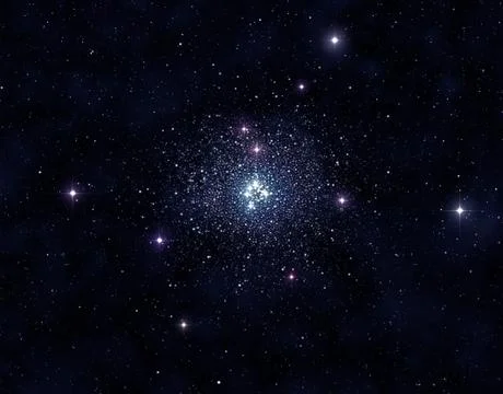 Stellar cluster Foto stock