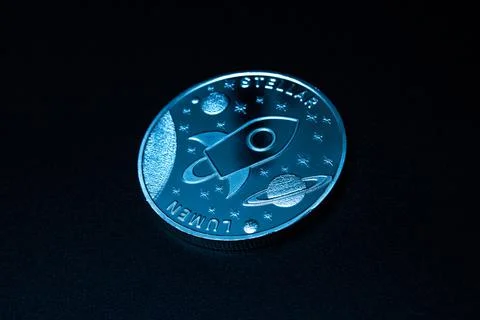 Stellar coin Stock Photos