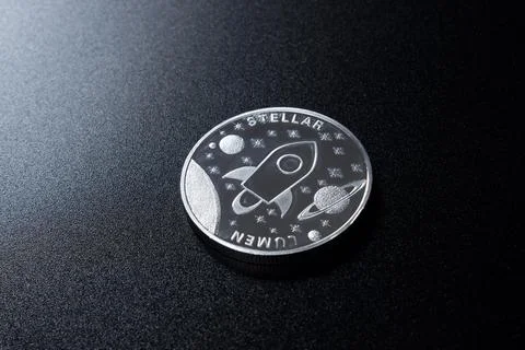 Stellar coin Stock Photos
