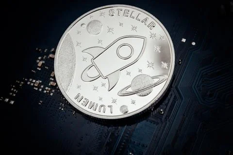 Stellar coin Stock Photos