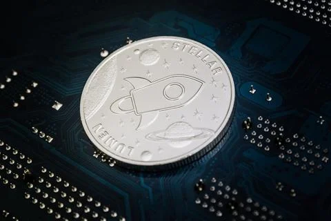 Stellar coin Stock Photos
