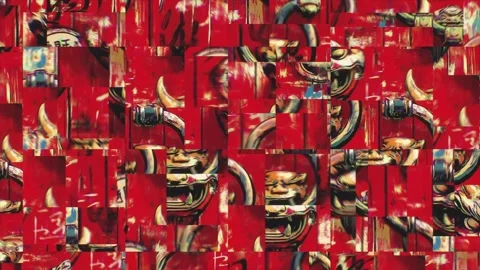 Stellar Knocker Design Video stock 306463639