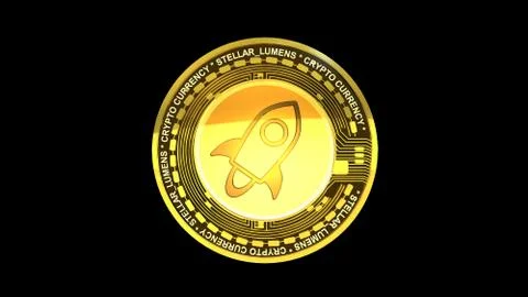 STELLAR LUMENS Illustrazione stock