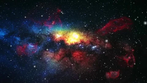 Stellar Mist - Vibrant Nebula in Deep Space Video stock 314130688