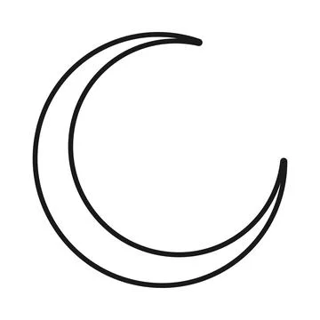 Stellar Star Logo Andromeda Arch Concept-11. Black Option. Stock Illustration