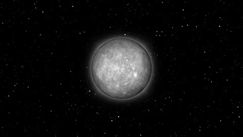 Stellar universe environment models rotate planetary gas spheres within dar.. Stock Footage 340998432