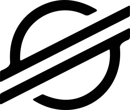 Stellar XLM Cryptocurrency logo vector icon. . Crypto currency coin money s.. Stock Illustration