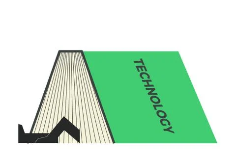 STEM book illustration 스톡 일러스트