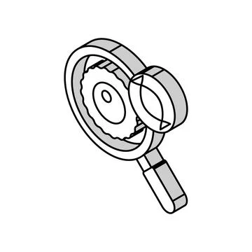 Stem cell research biomedical isometric icon vector illustration Illustrazione stock