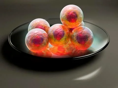 Stem cell research, conceptual artwork Stock-Illustration
