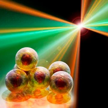 Stem cell research, conceptual artwork Stock Illustration