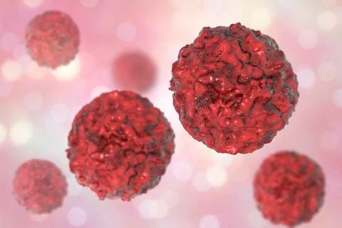 Stem cells on colorful background Stock Illustration