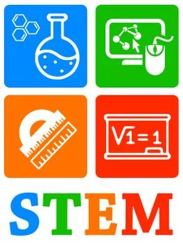 STEM concept Stock Illustration