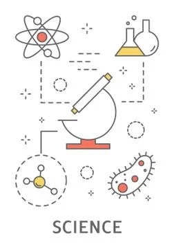 STEM concept illustration. イラスト素材