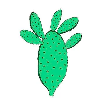 Stem Vegetable Illustration Stock Illustration