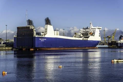 The Stena Forecaster Stock Photos