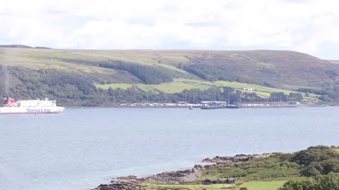 Stena Line Stranraer Stock Footage 253596451
