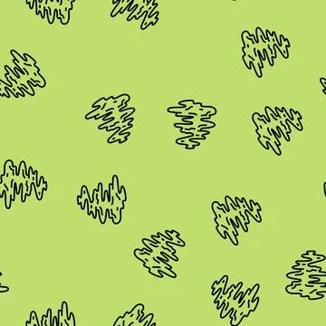 Stench smell vector seamless pattern Stock Illustration