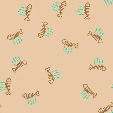 Stench smell vector seamless pattern 스톡 일러스트