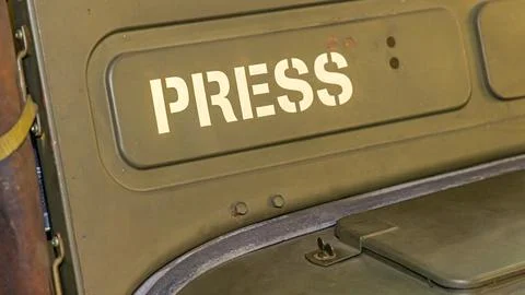 Stencil Press Sign Stock Photos