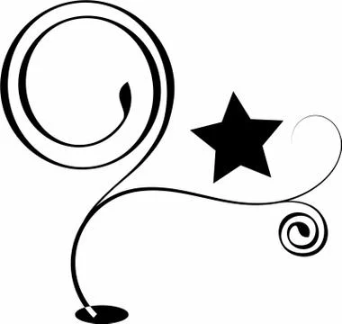 Stencils designs for stencils design Stock Illustration