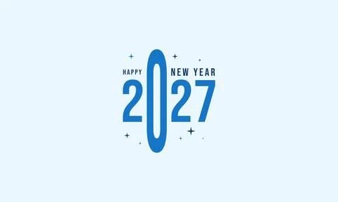Step into 2027 Creating Lasting Memories in the New Year Stock Illustration